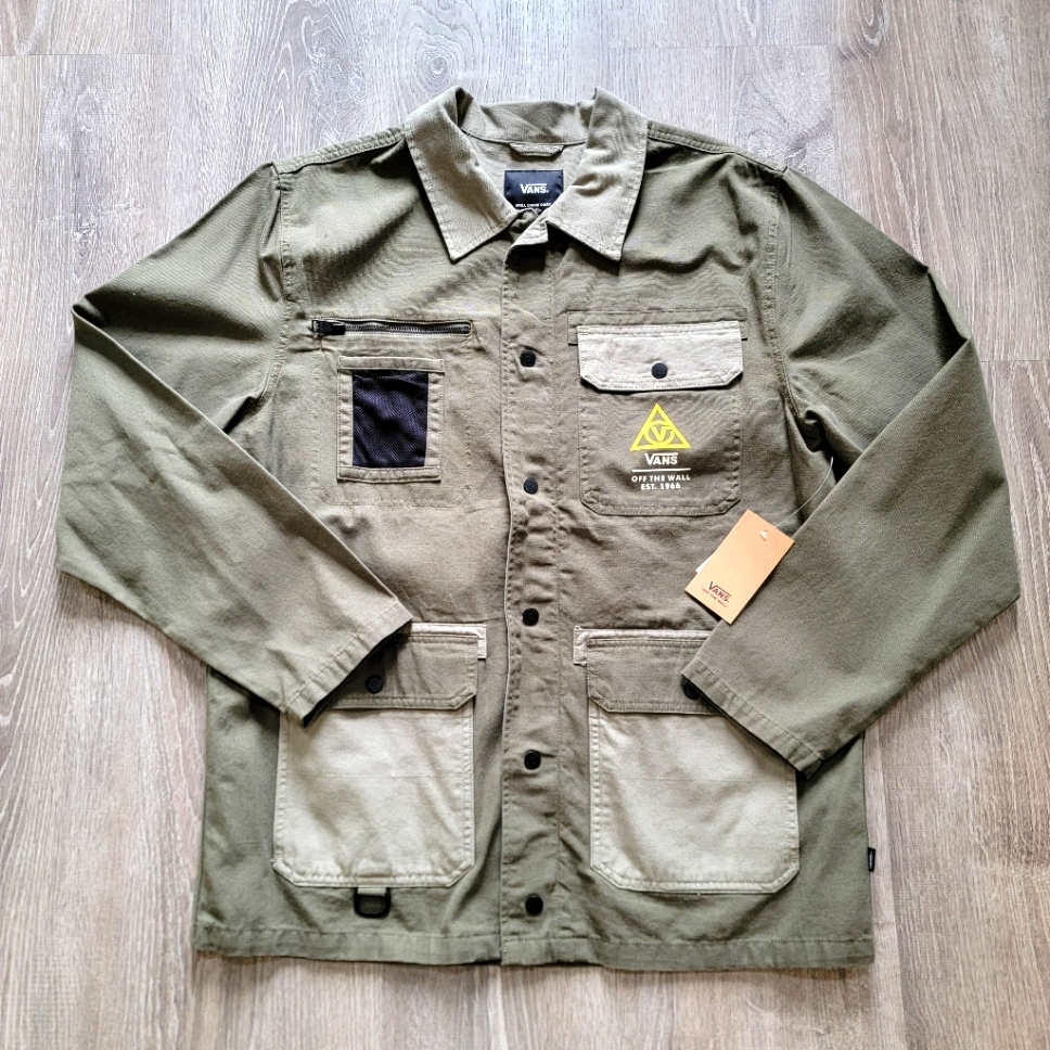 Brand New Vans 66 Supply Drill Military Coat Mens Size Xl